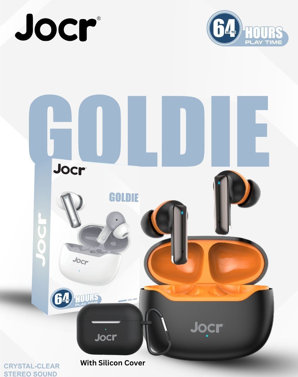 JOCR GOLDIE With Silicon Cover | 64Hrs Play Time